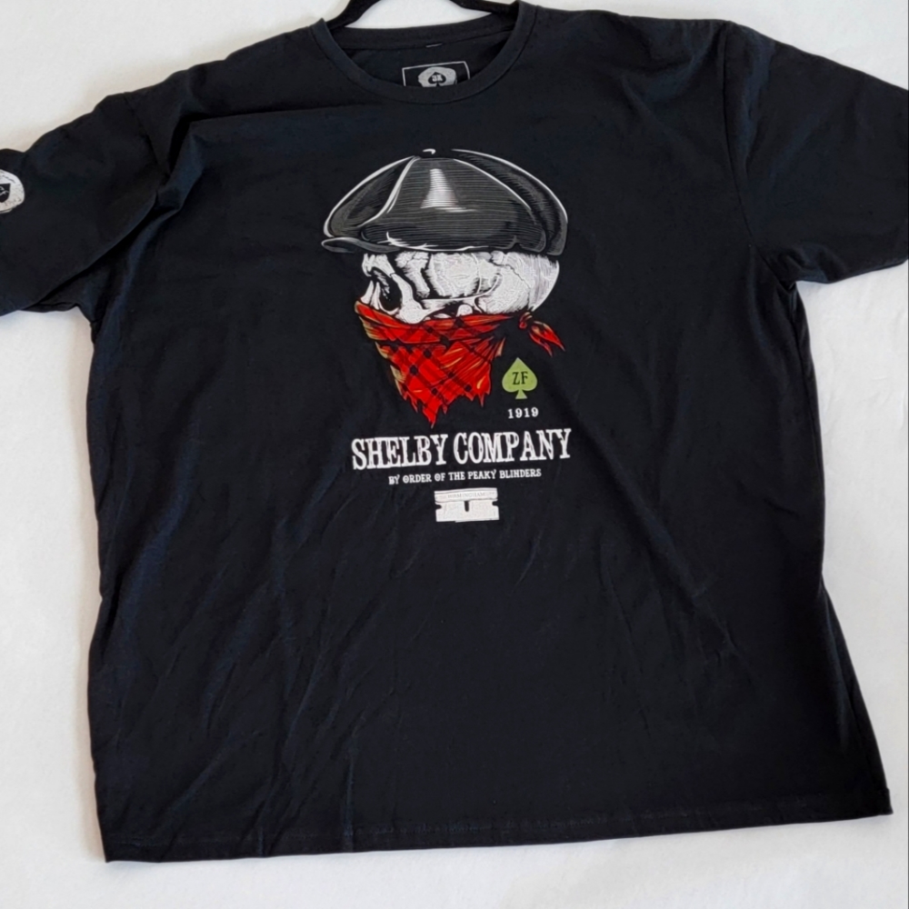 Zero Foxtrot black shelby company graphic shirt 3XL NWOT